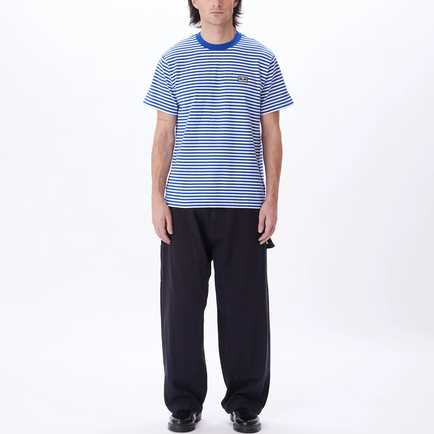 Established works eyes strp ss Surf blue multi