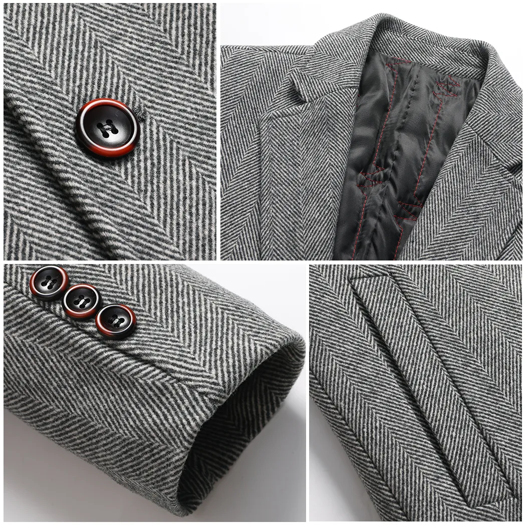 Ethan Elegant Wool Overcoat