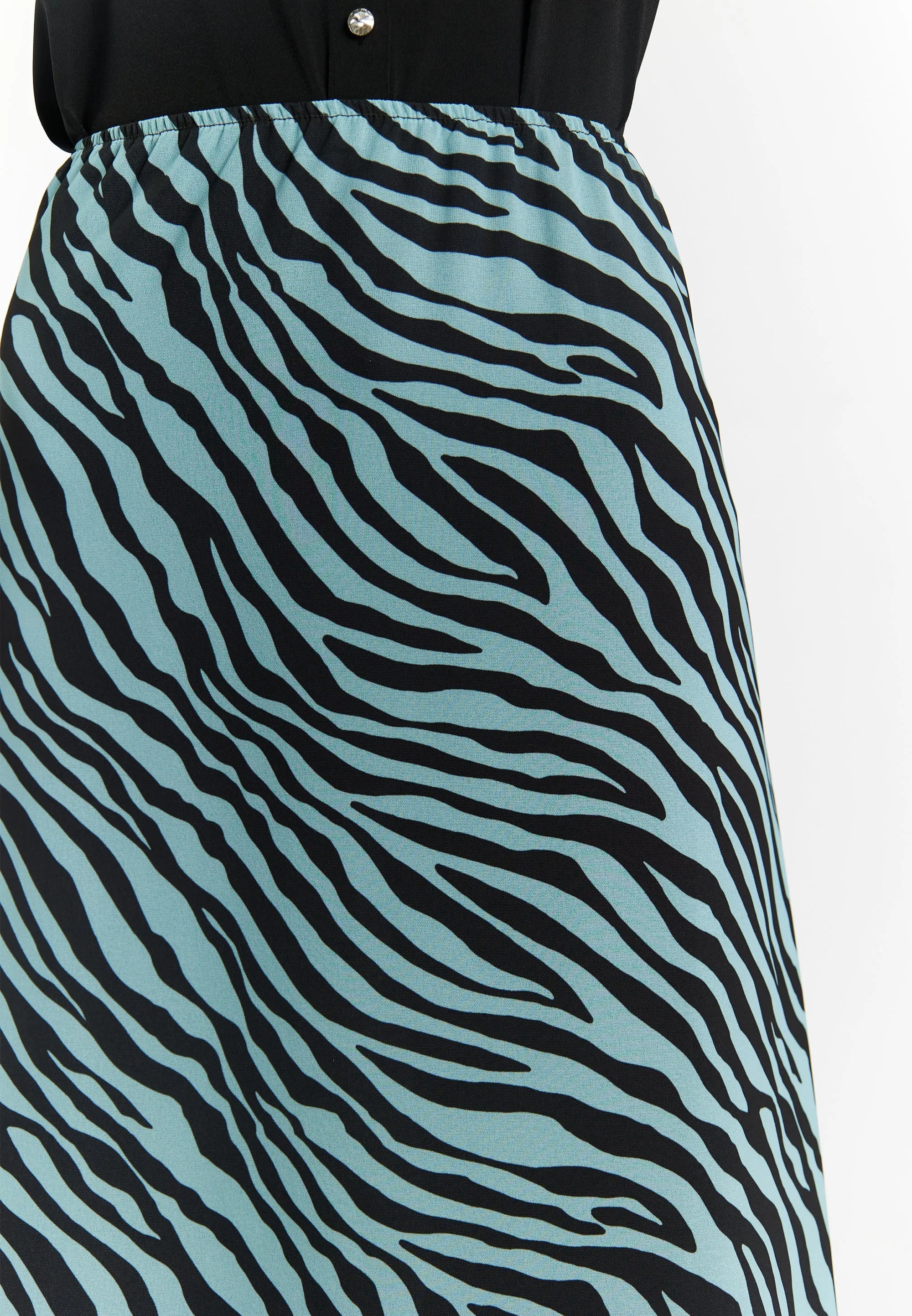 faina Women's Zebra Print Skirt