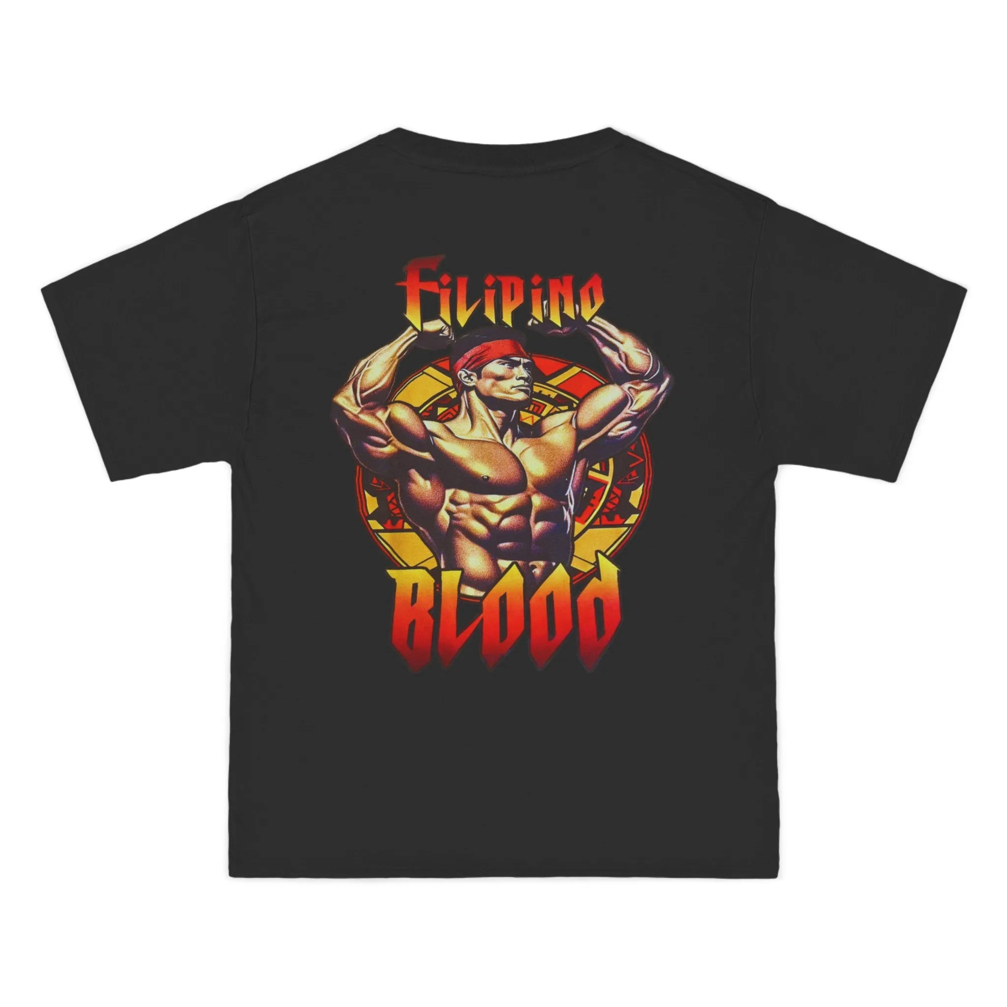 Filipino Strength Filipino Blood Vintage Design 90s New Print Beefy-T®  Short-Sleeve T-Shirt