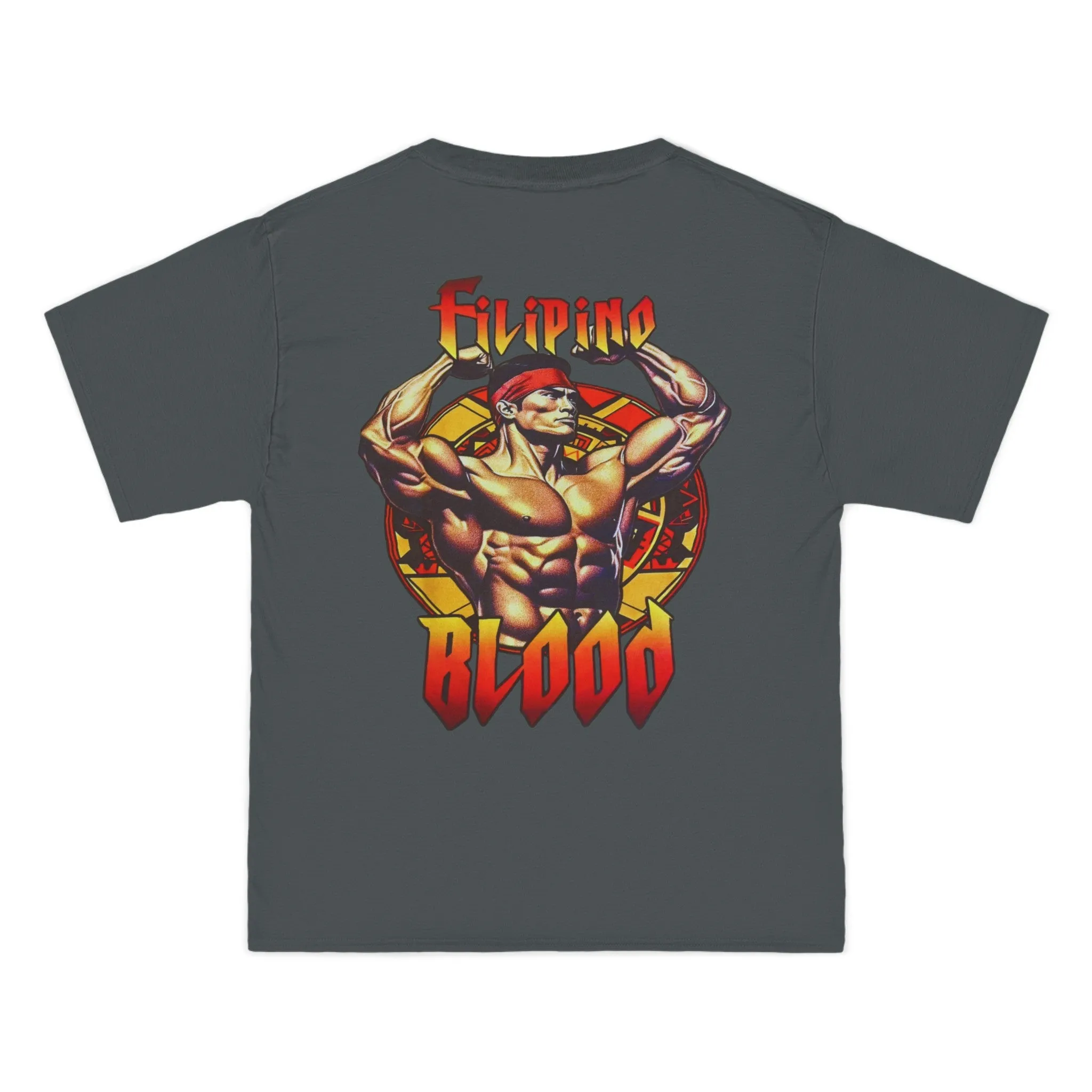 Filipino Strength Filipino Blood Vintage Design 90s New Print Beefy-T®  Short-Sleeve T-Shirt