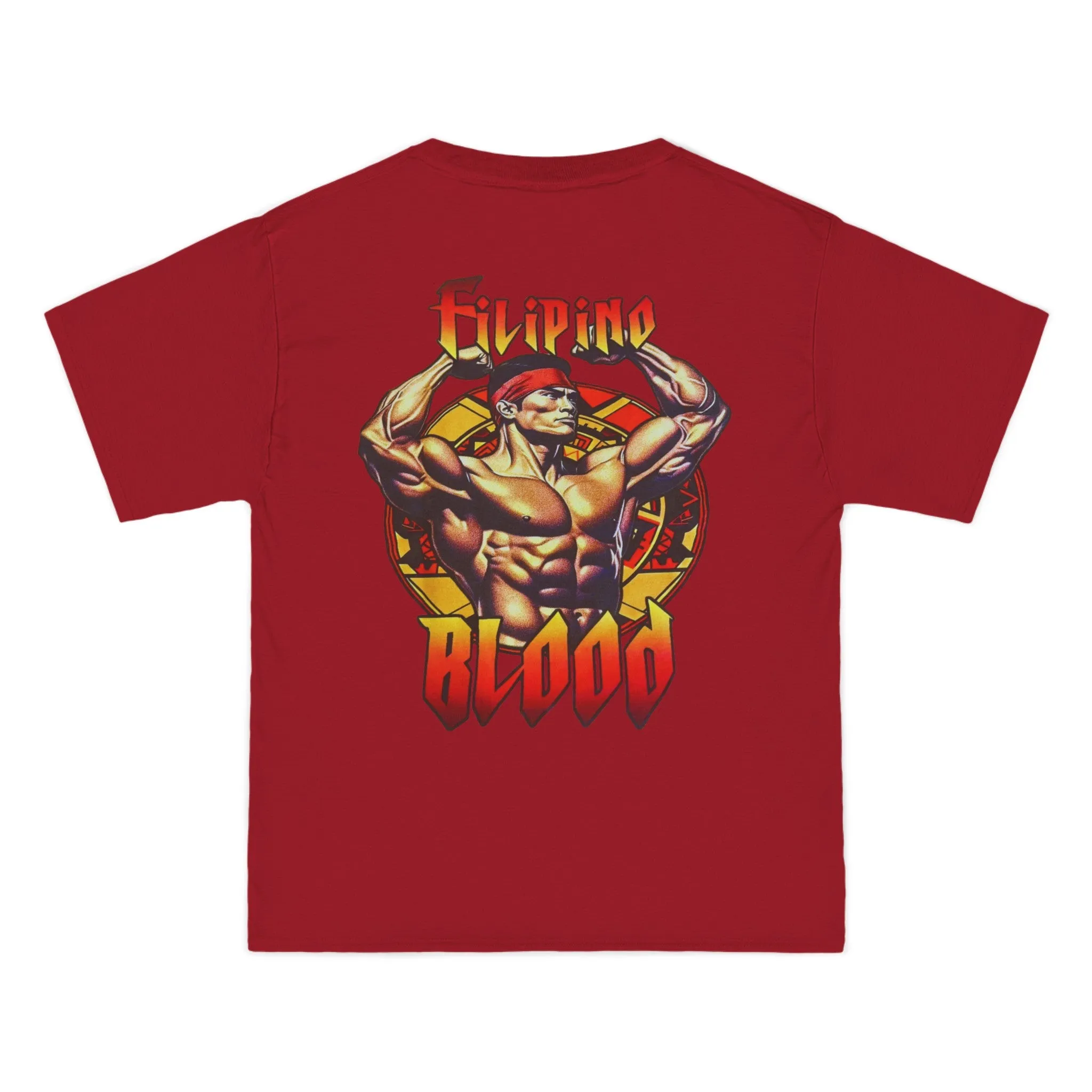 Filipino Strength Filipino Blood Vintage Design 90s New Print Beefy-T®  Short-Sleeve T-Shirt