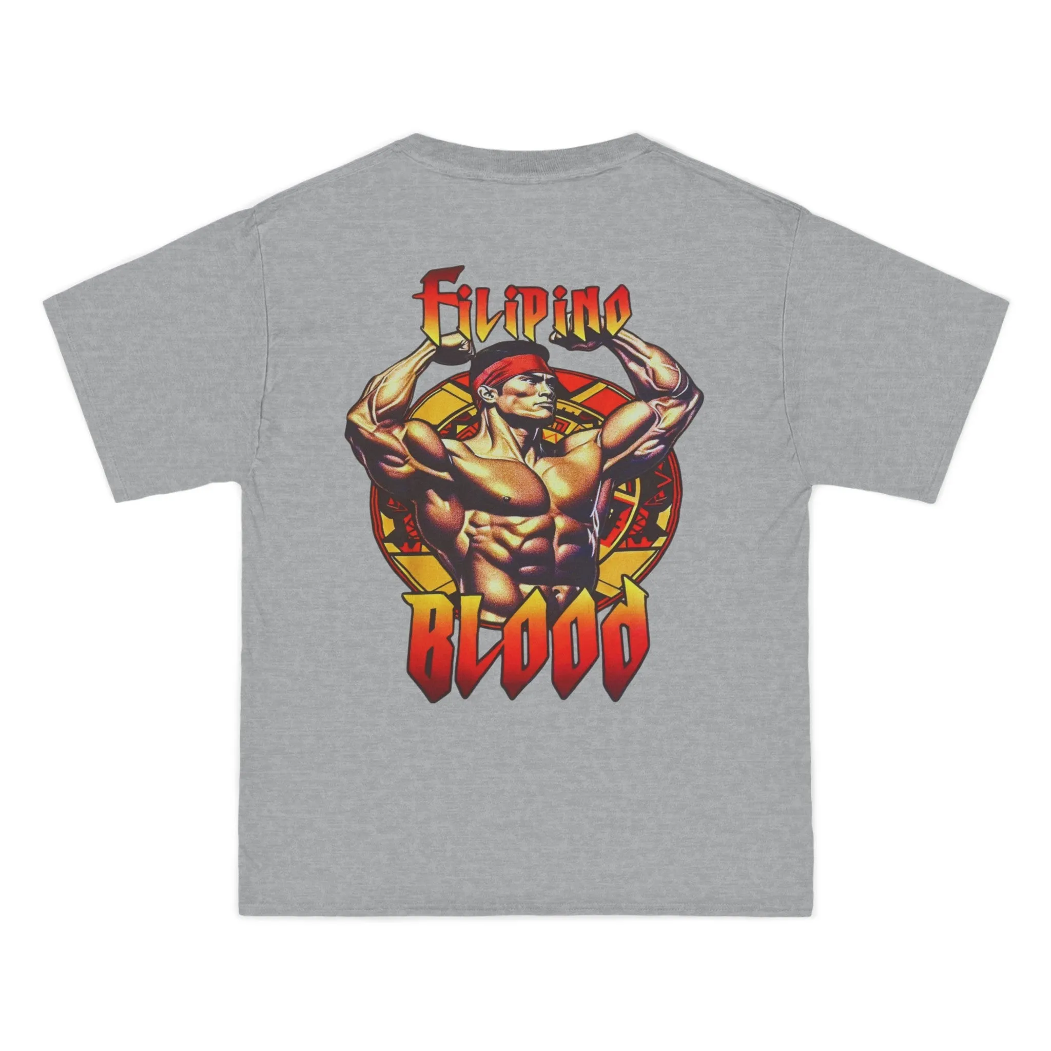 Filipino Strength Filipino Blood Vintage Design 90s New Print Beefy-T®  Short-Sleeve T-Shirt