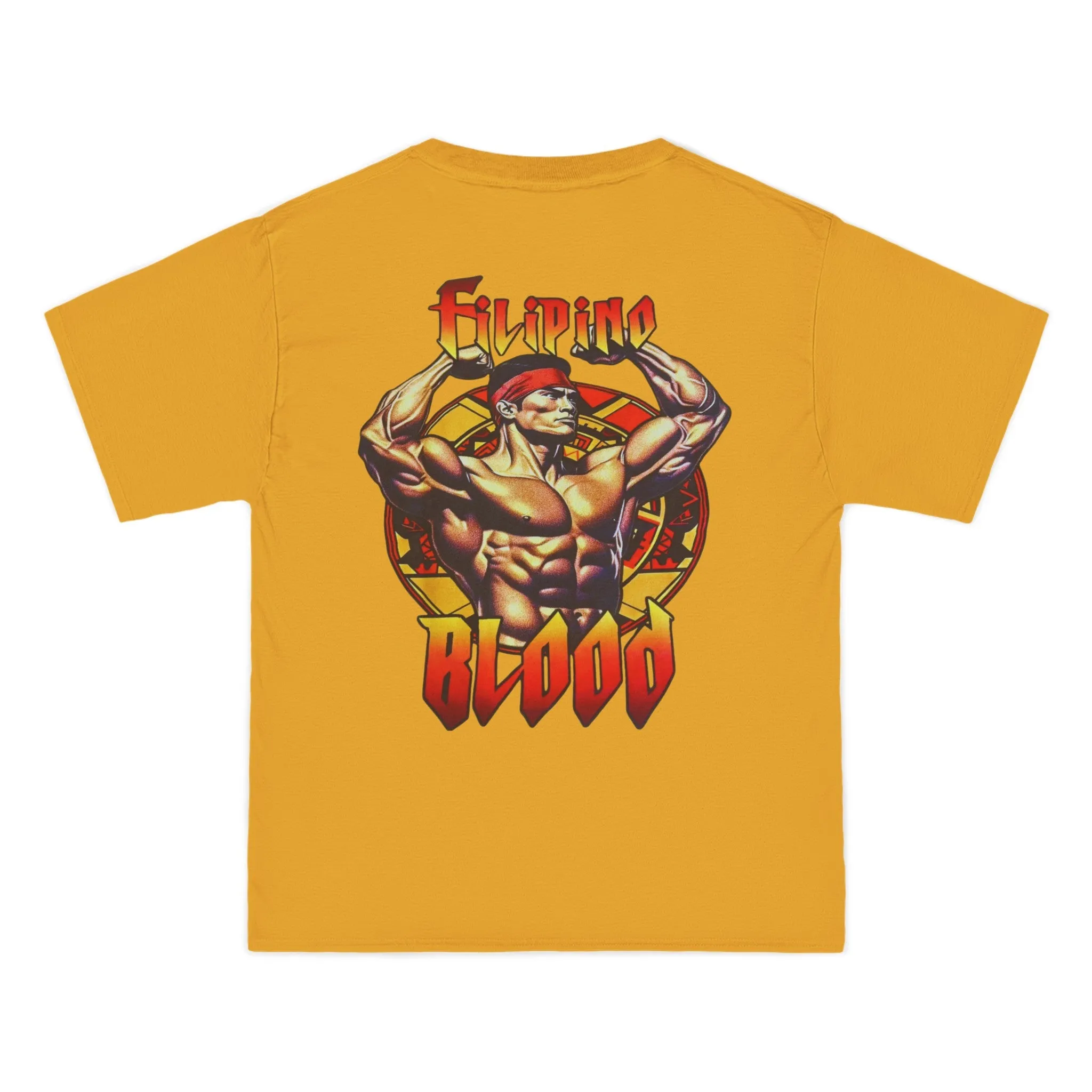 Filipino Strength Filipino Blood Vintage Design 90s New Print Beefy-T®  Short-Sleeve T-Shirt