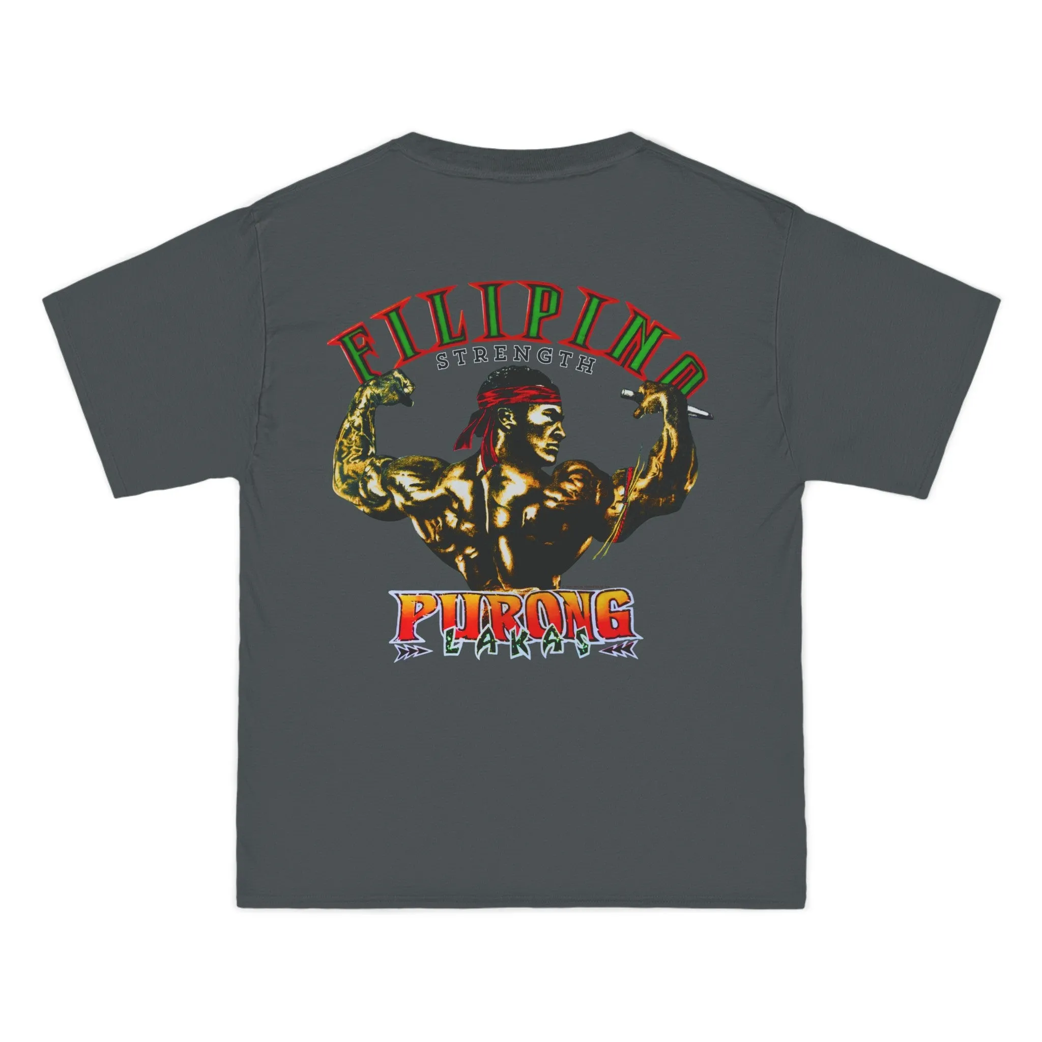 Filipino Strength Purong Lakas Vintage Design 90s New Print Beefy-T®  Short-Sleeve T-Shirt