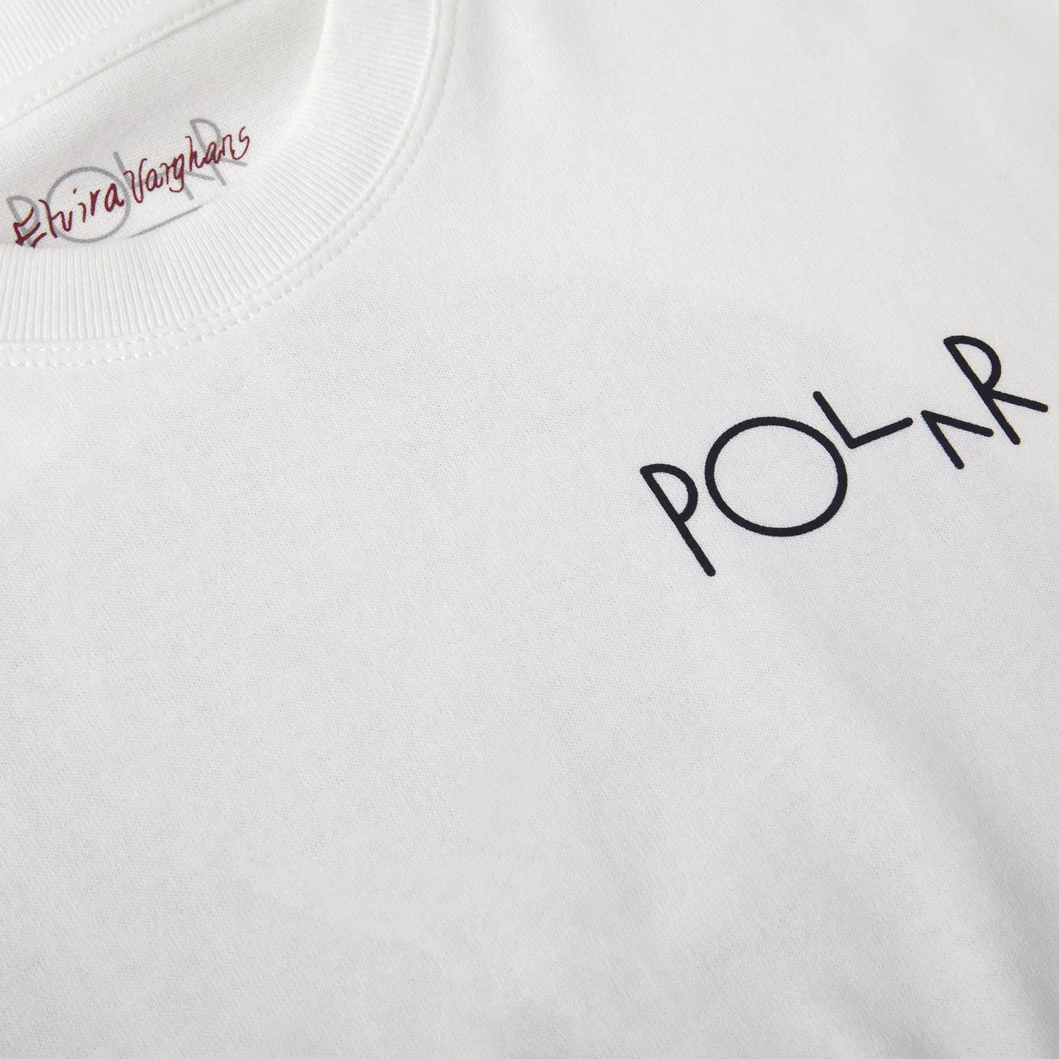 Forest Fill Logo Tee White