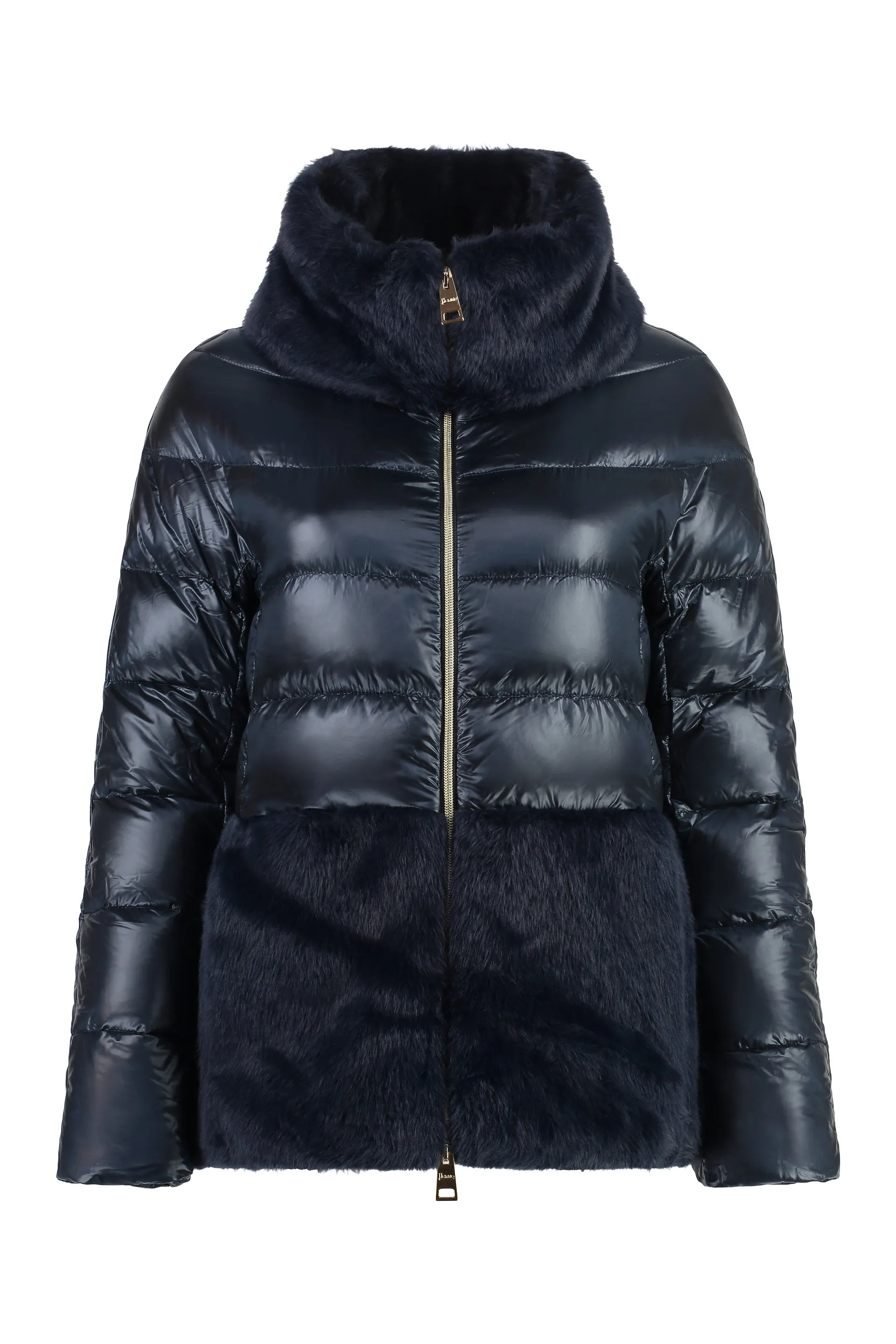 Full zip down jacket