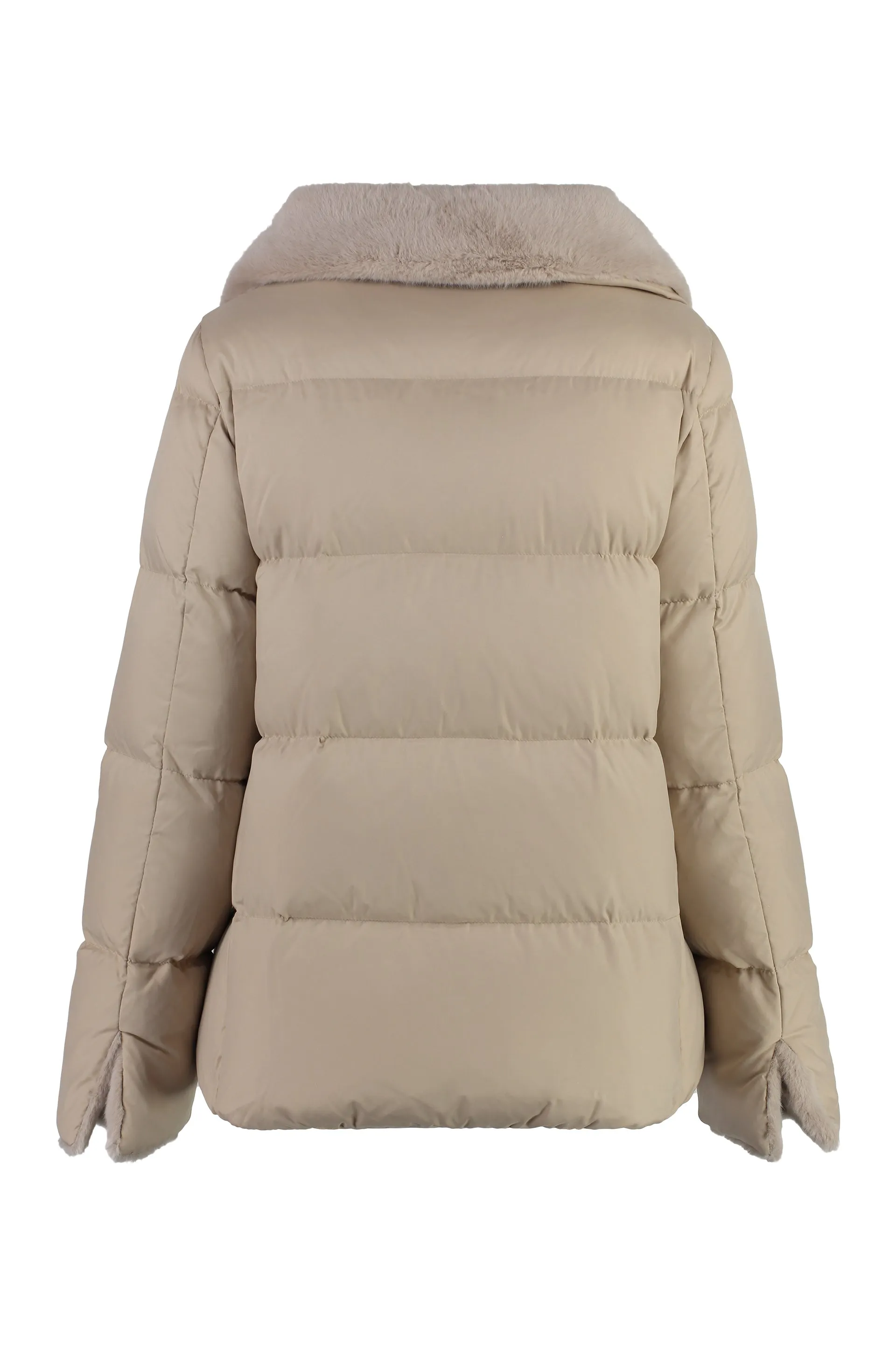 Full zip down jacket