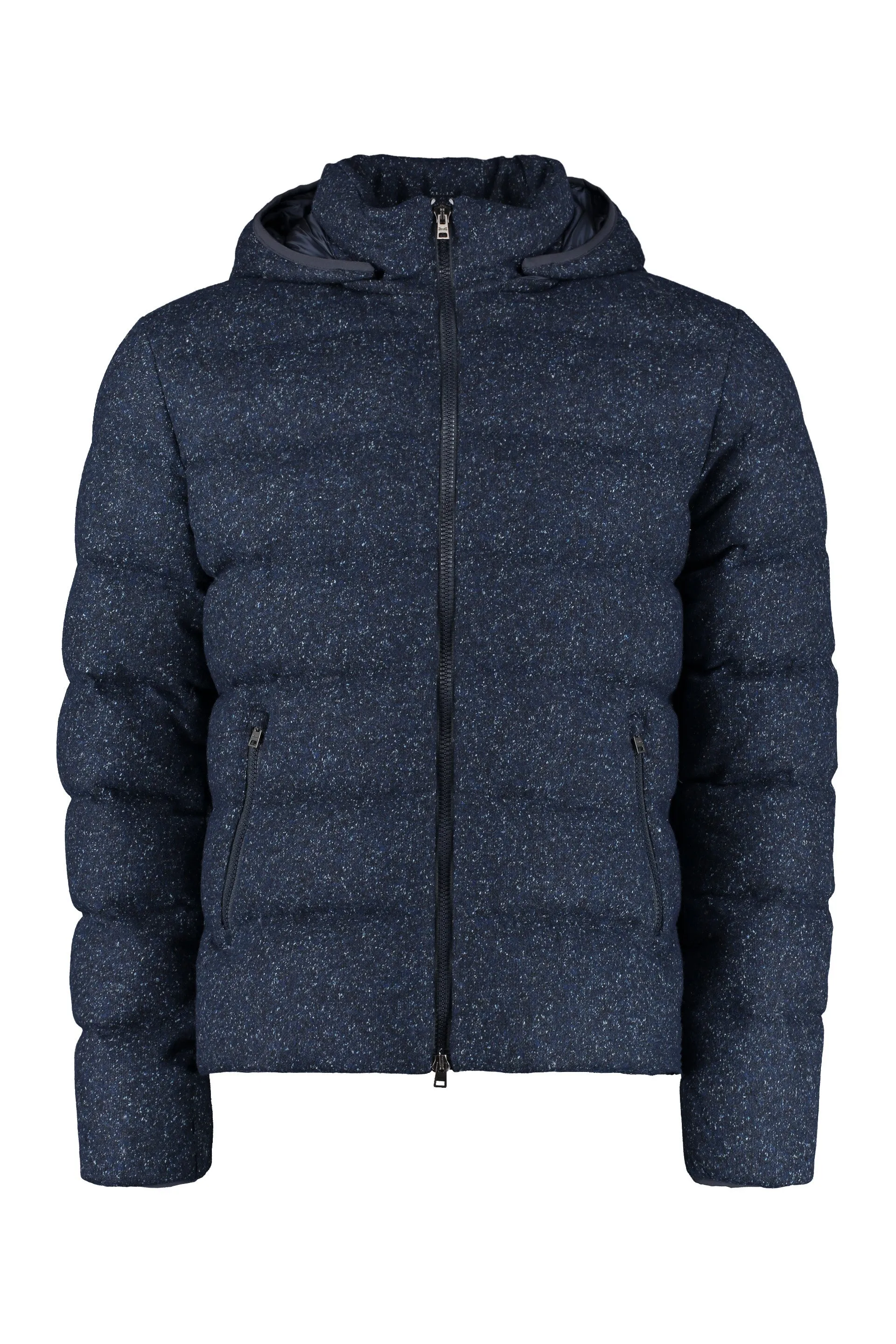 Full zip down jacket