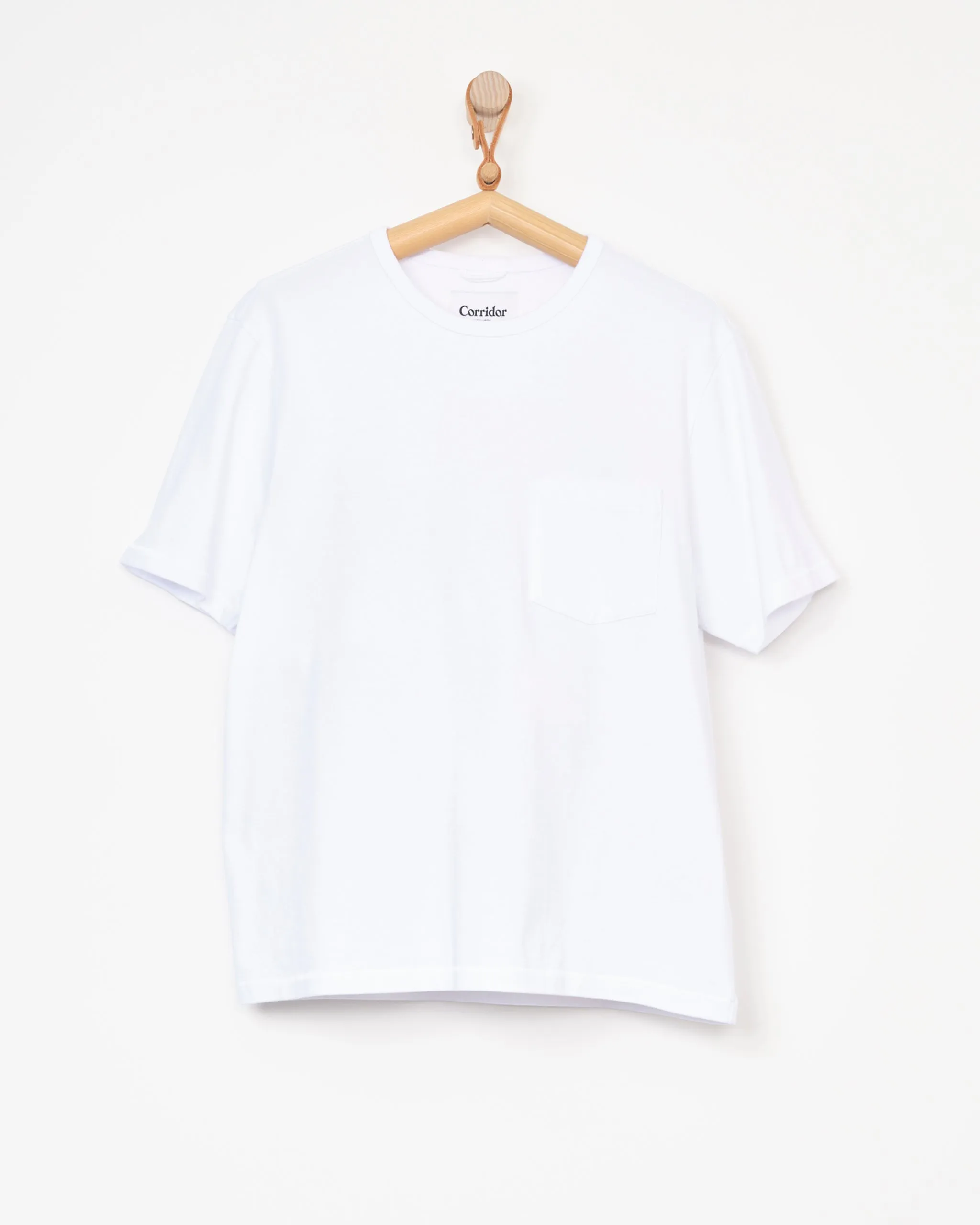 Garment Dyed Tee in White