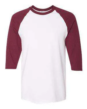 Gildan Men's Heavy Cotton™ Raglan Baseball T-Shirt - 5700