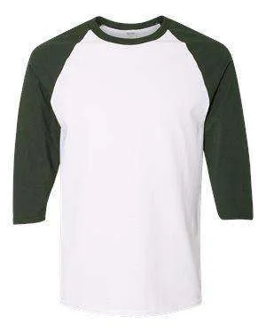 Gildan Men's Heavy Cotton™ Raglan Baseball T-Shirt - 5700