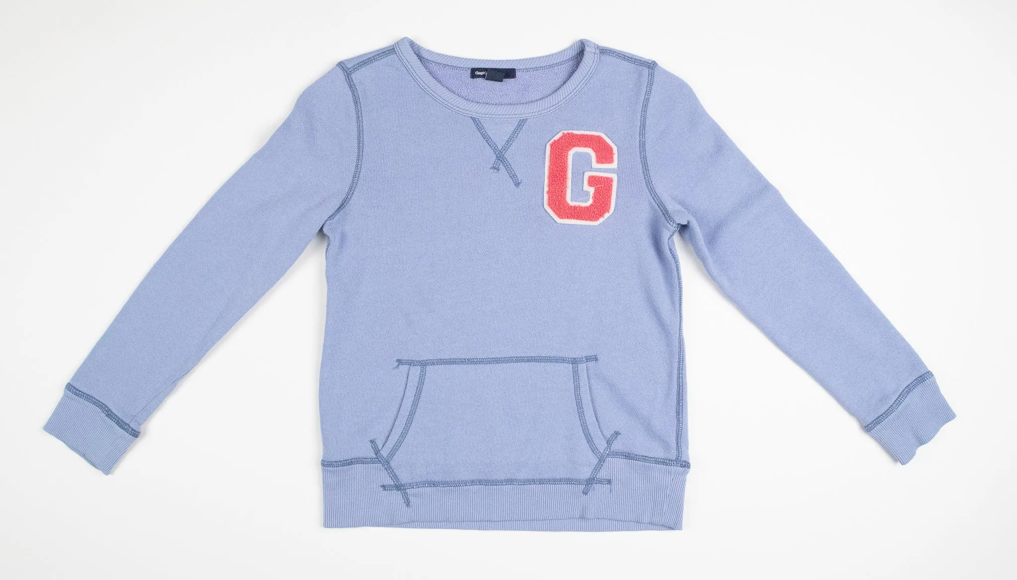 GIRL SIZE LARGE (10 YEARS) GAP Kids, Soft Knit Pullover Hoodie EUC B29