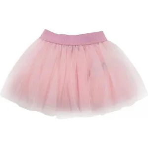 Girls Pink Tulle Skirt