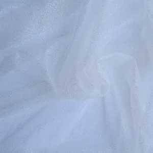 Glitter Tulle (VJ33101) Ivory/ Silver