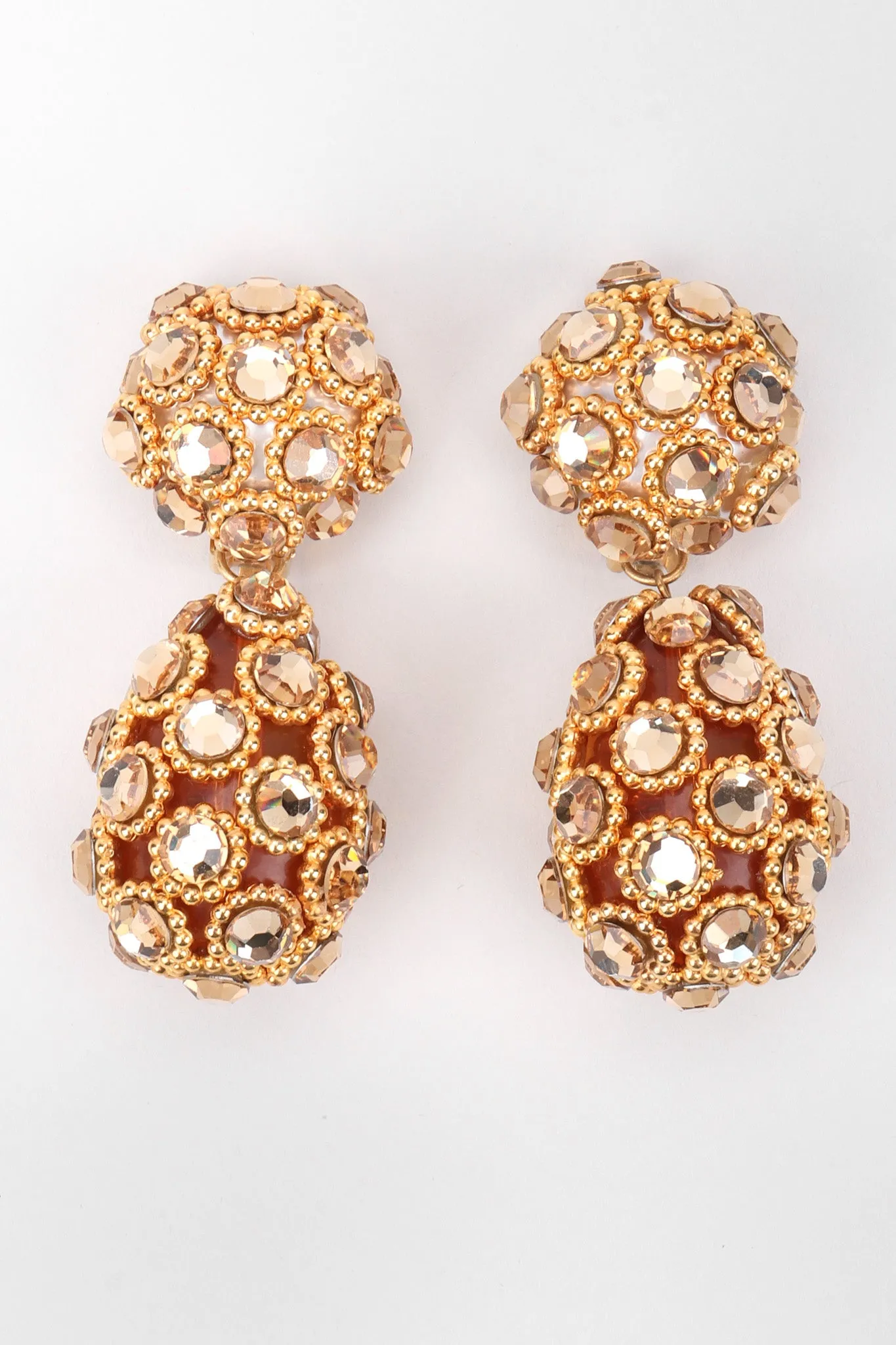 Golden Egg Drop Earrings