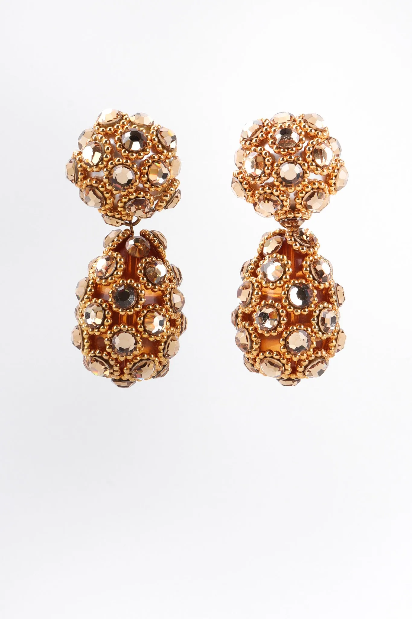 Golden Egg Drop Earrings