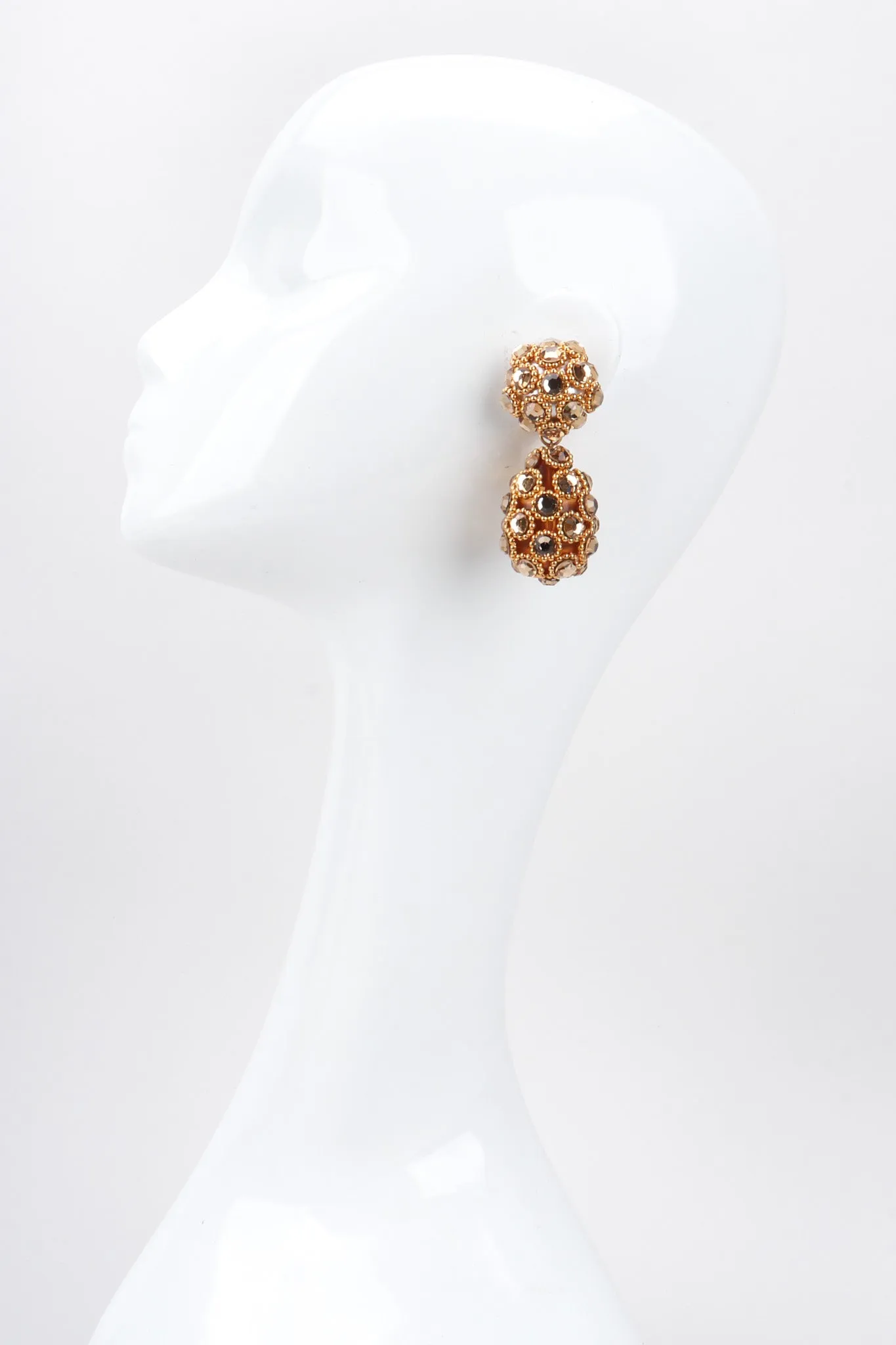 Golden Egg Drop Earrings