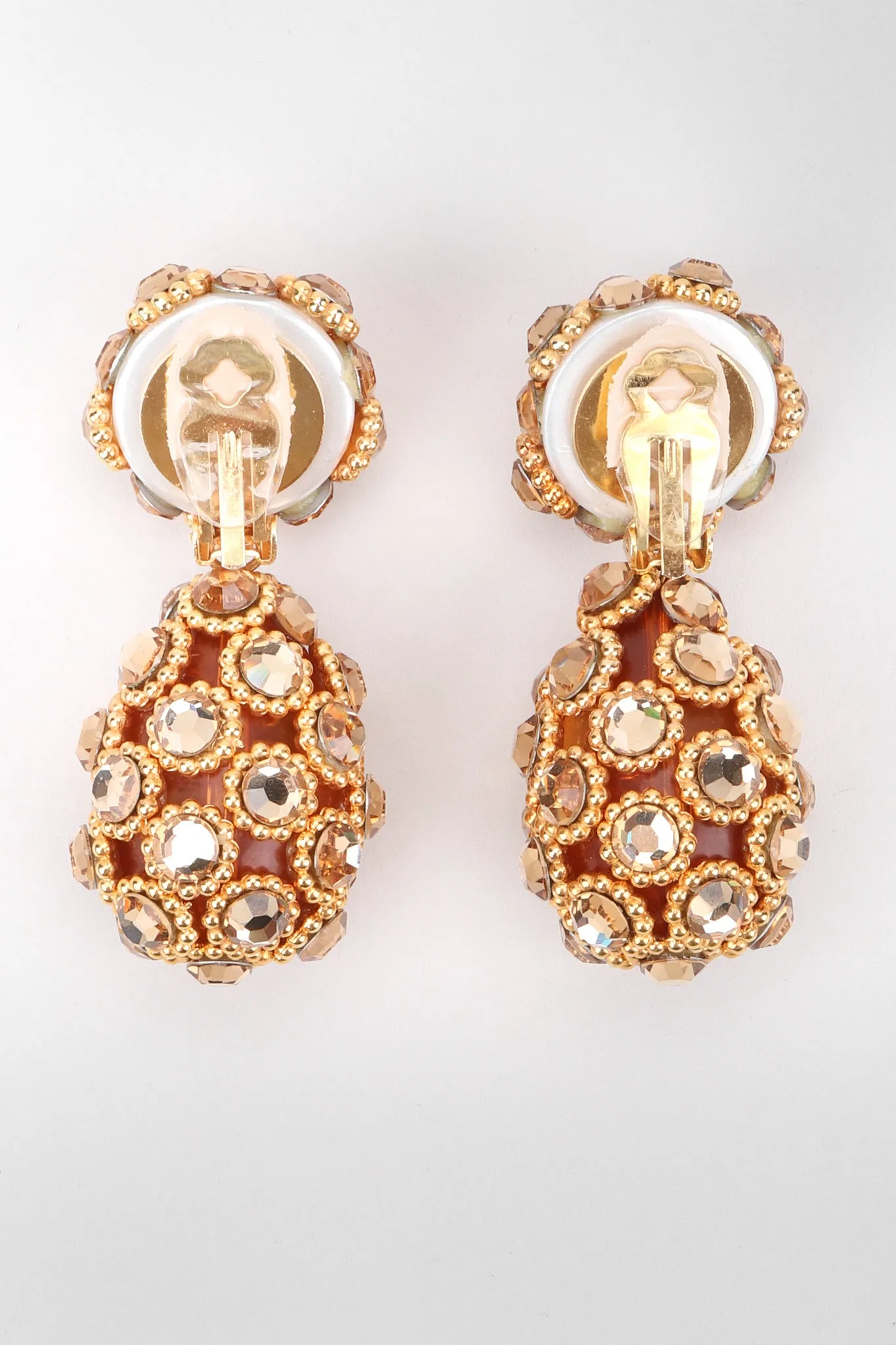 Golden Egg Drop Earrings