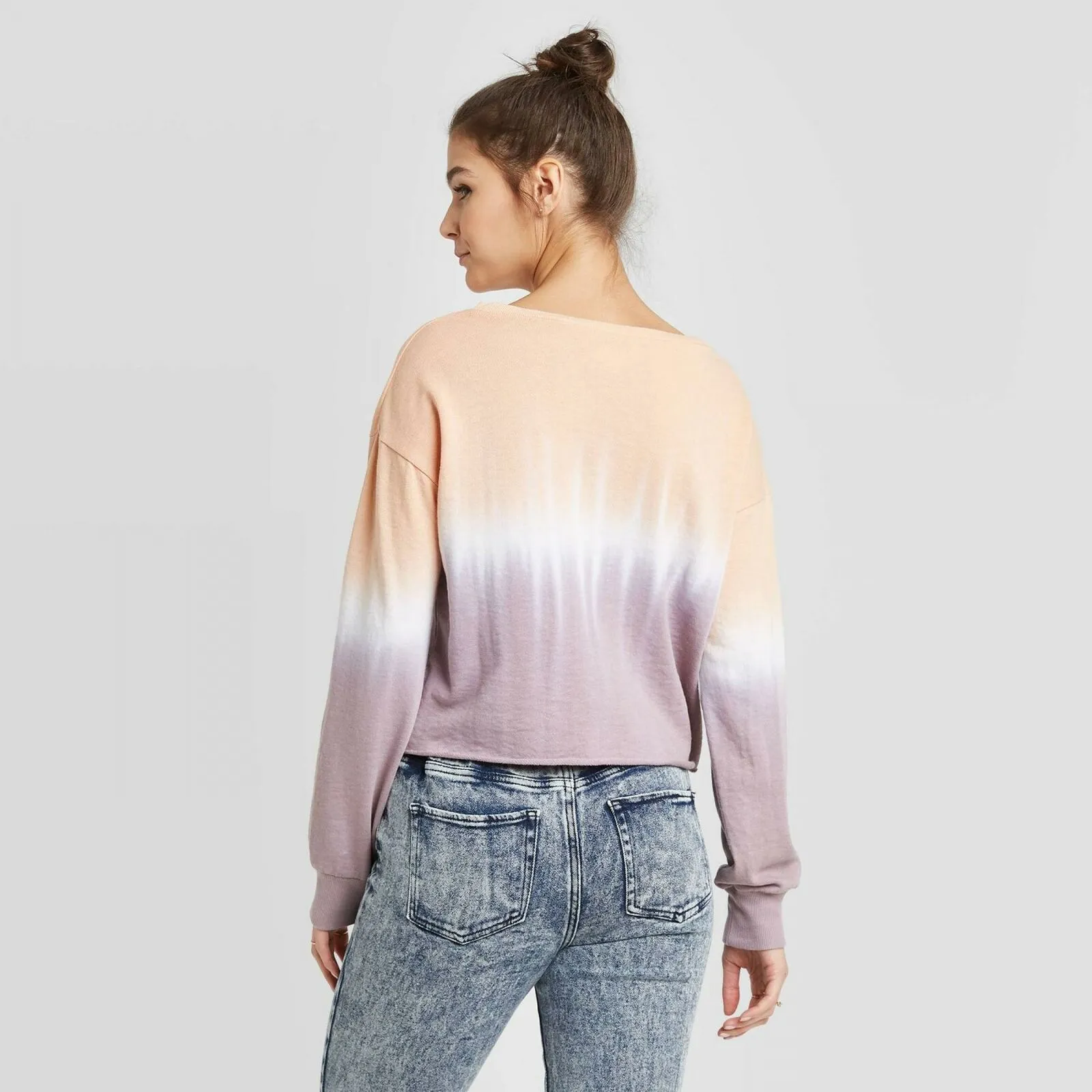 Grayson/Threads Women's Tie-Dye Cropped Sweatshirt