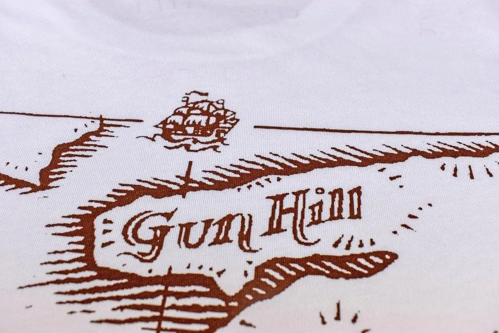 Gun Hill Norton Mens White Cotton Tee