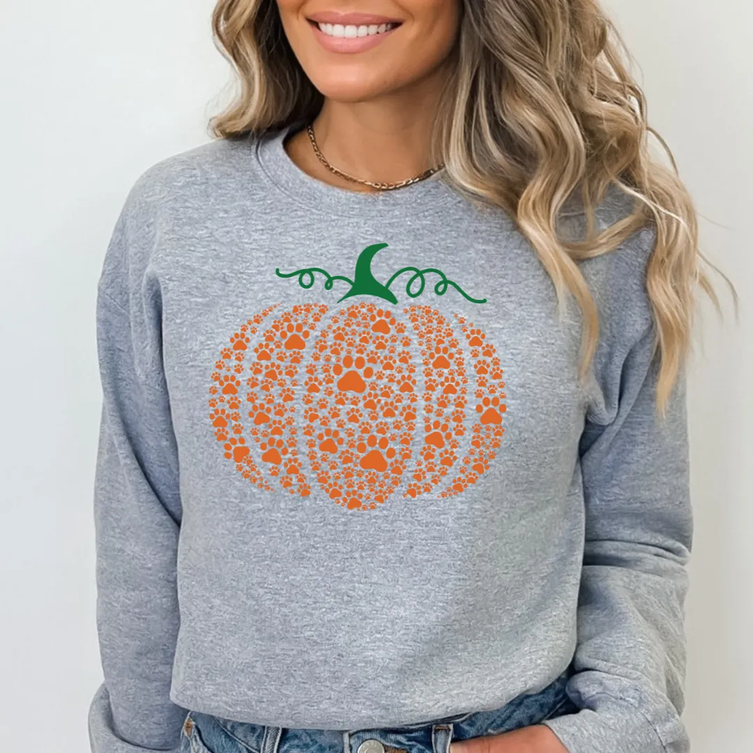 Halloween Dog paw Sweatshirt