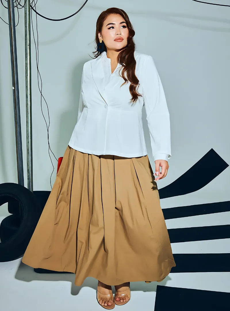 Harper Poplin Skirt