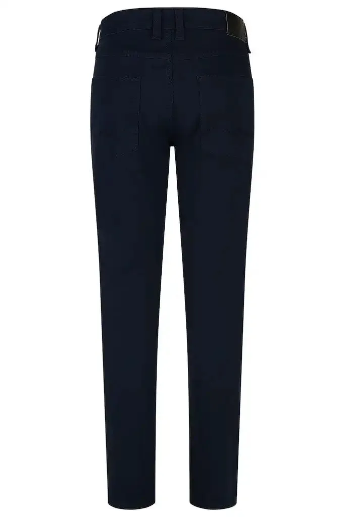 Hattric Men's Trousers Harris Stretch 688455 Cosy Structure Navy
