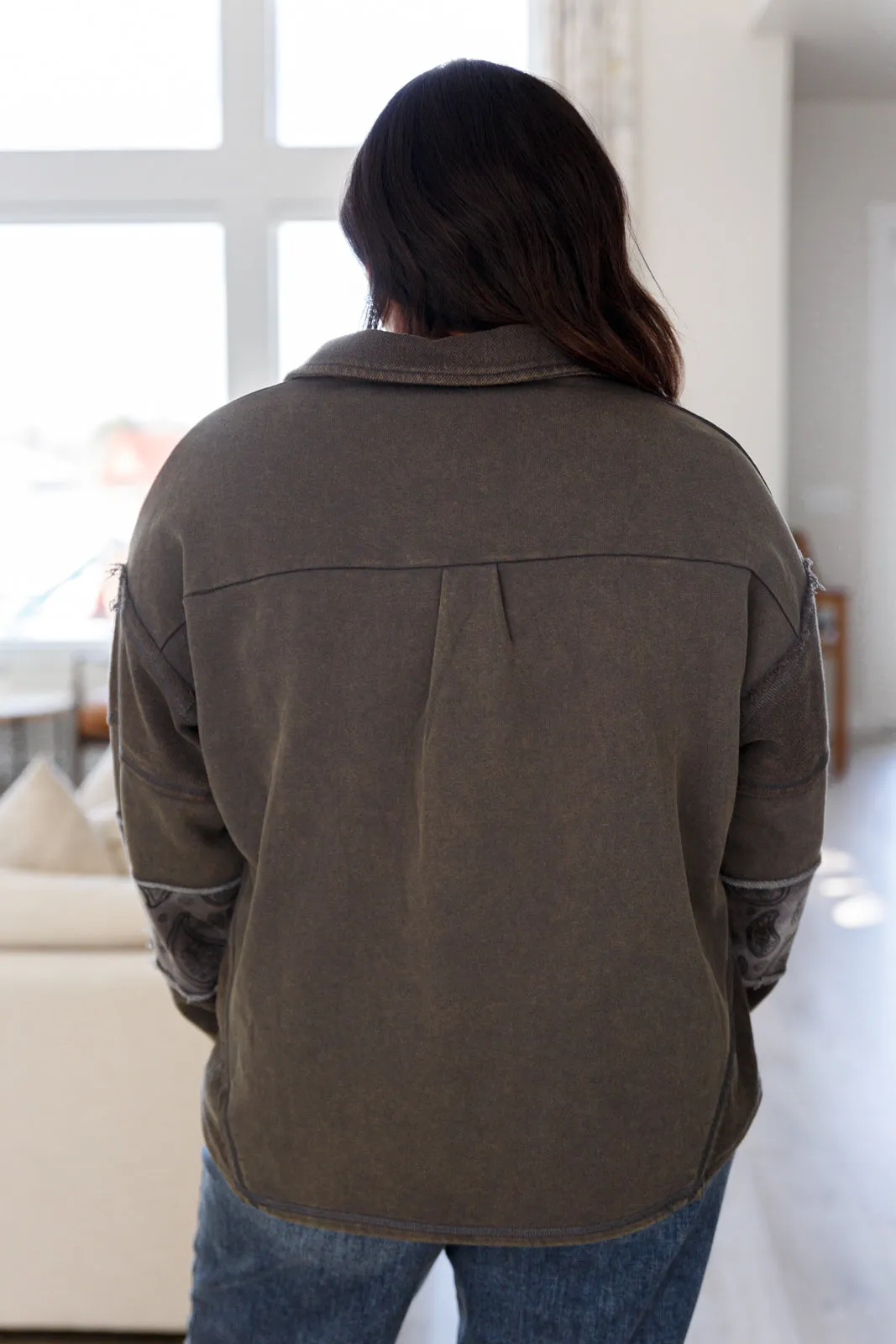 Hazel Blues® |  Moonstone Mineral Wash Pullover