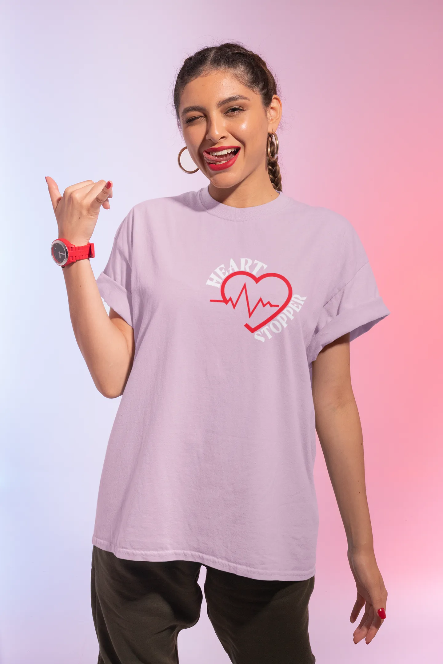Heart Stopper Oversized T-shirt