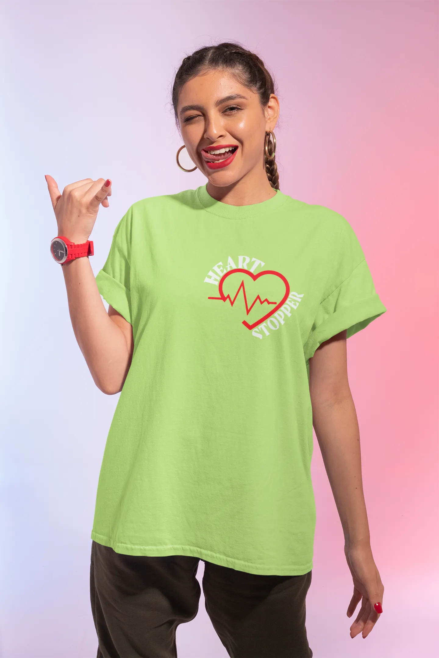 Heart Stopper Oversized T-shirt