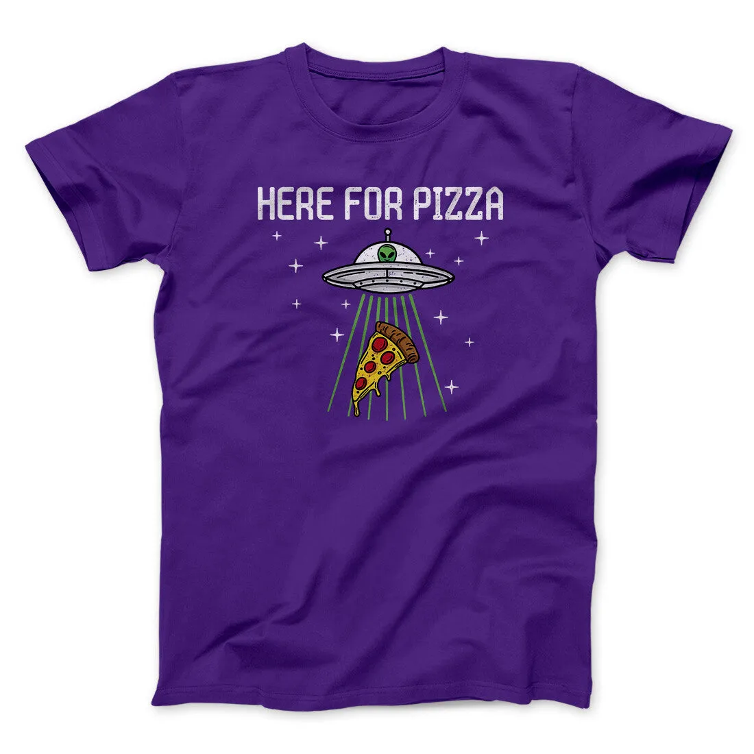 Here For The Pizza Men/Unisex T-Shirt