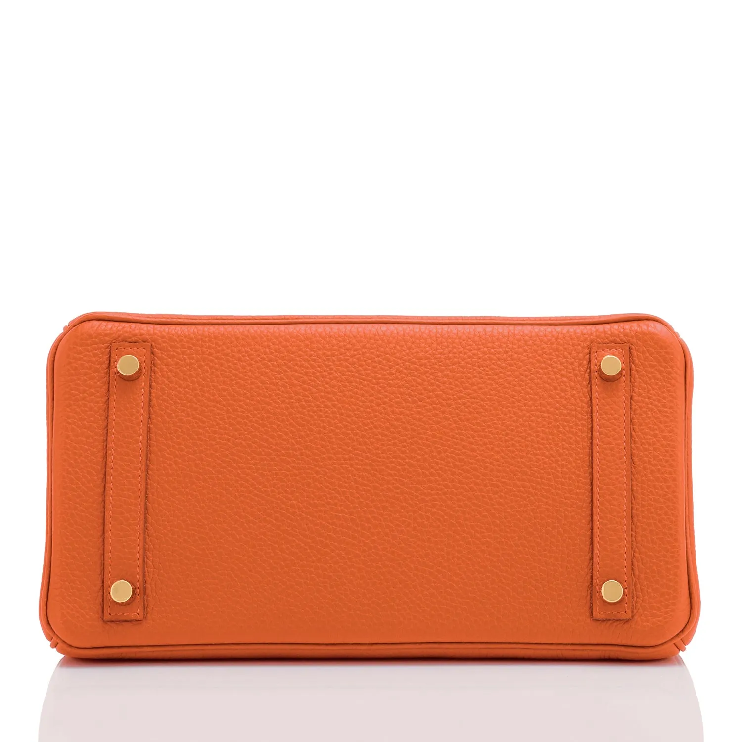 Hermes Feu Orange Birkin 30cm Gold Hardware Y Stamp, 2020