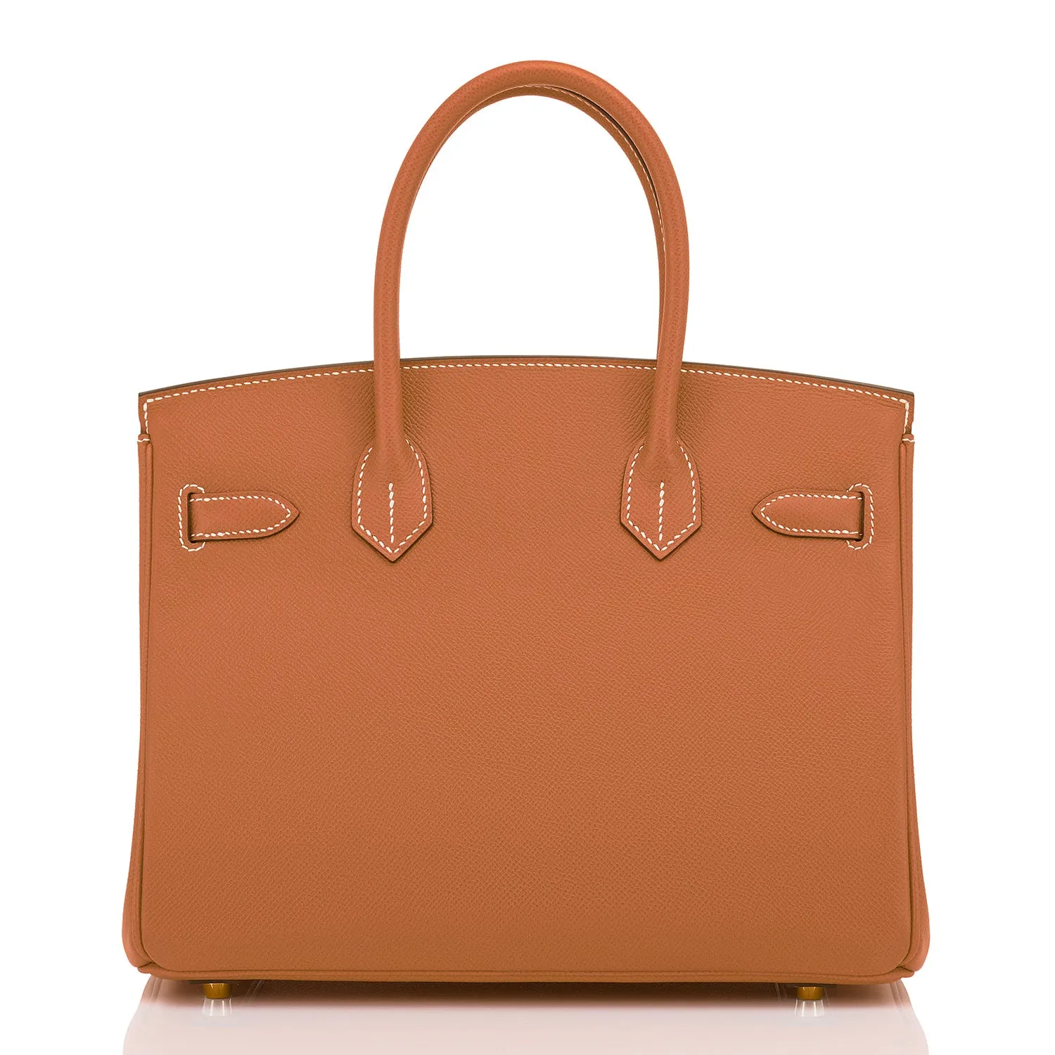 Hermes Gold Camel Tan Birkin 30cm Epsom Gold Hardware