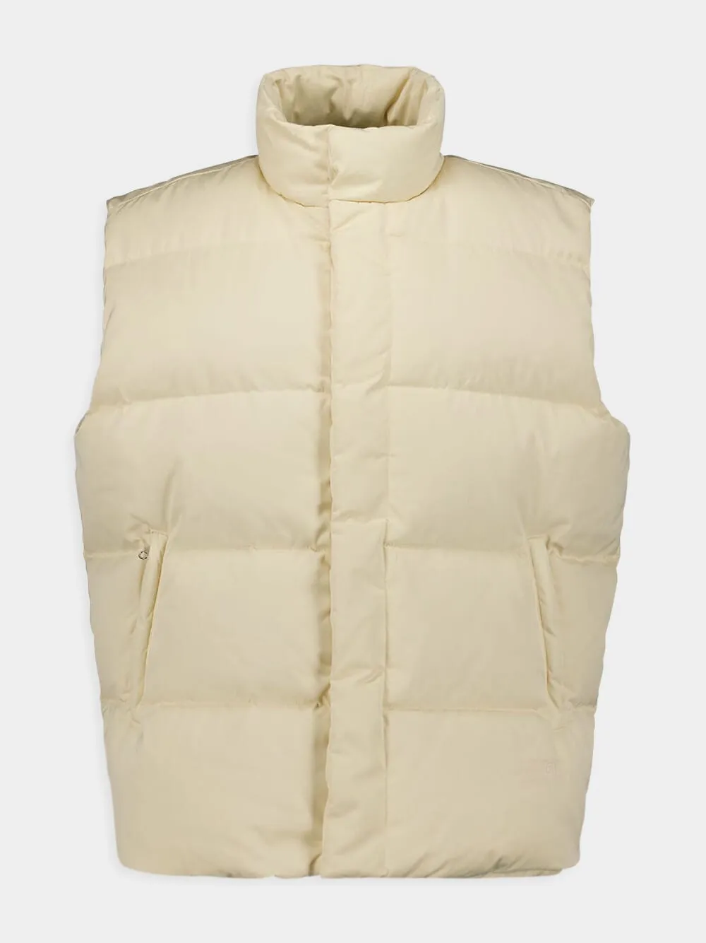 High-Neck Quilted Gilet