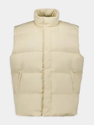High-Neck Quilted Gilet