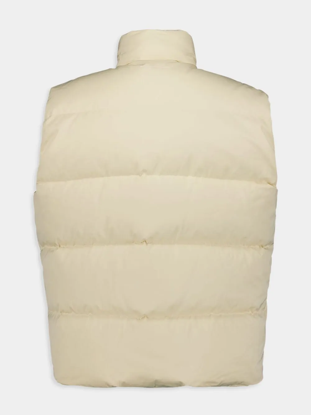 High-Neck Quilted Gilet