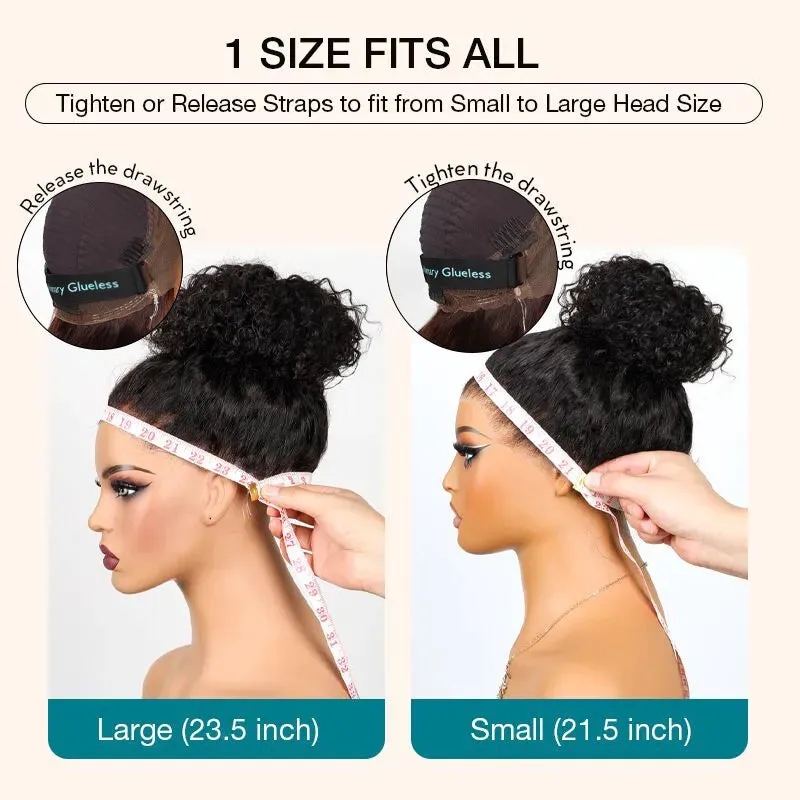Highlight Straight Invisi Strap Cozy Snug Fit 360 Skin Lace Pre Everthing 360 Lace Glueless Human Hair Wig