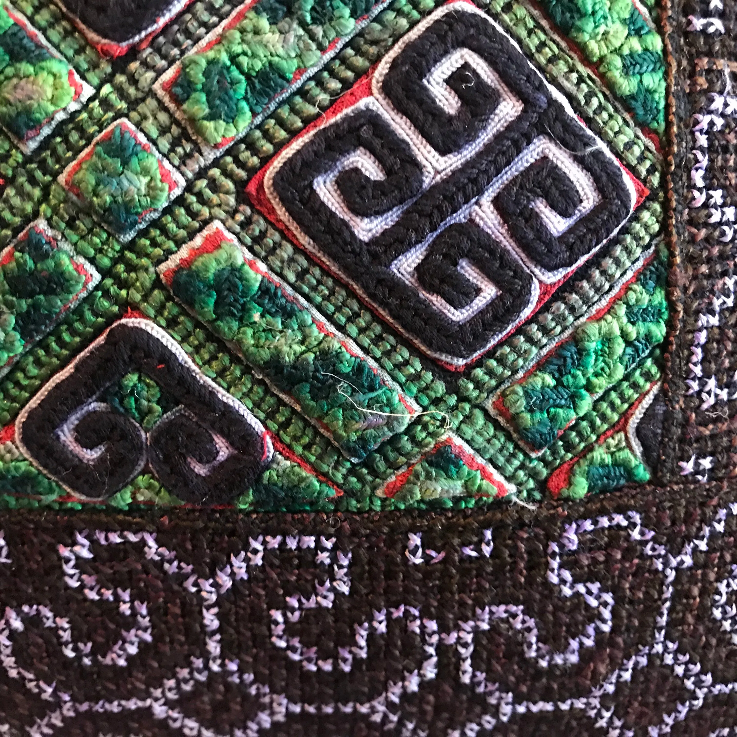 H’Mong Indigo Pillow