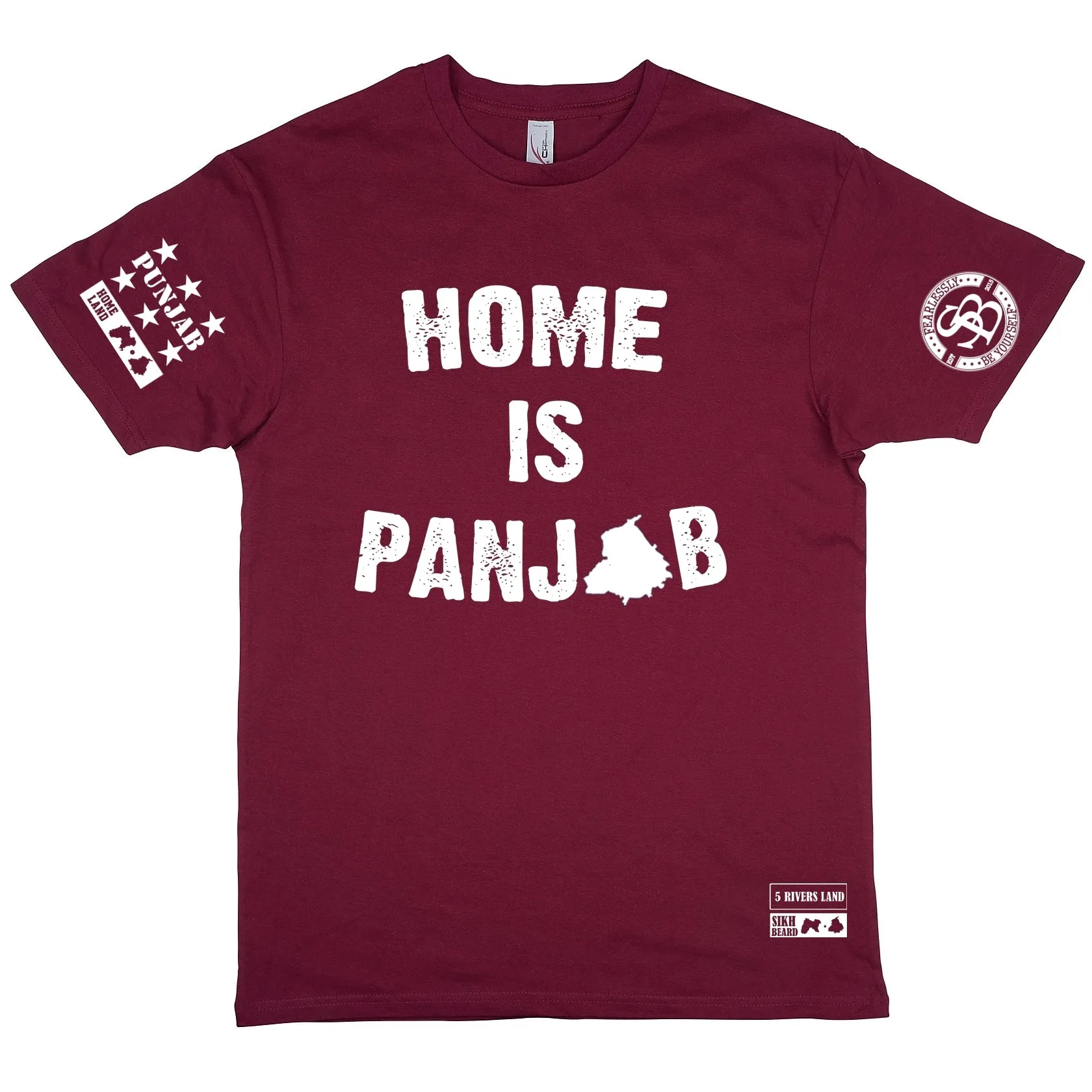 Home Is Punjab T-Shirt/ Full Sleeve