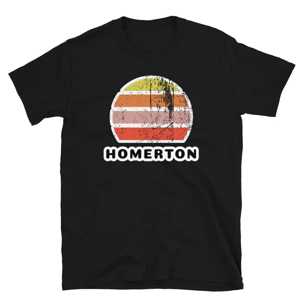 Homerton Vintage Sunset T-Shirt