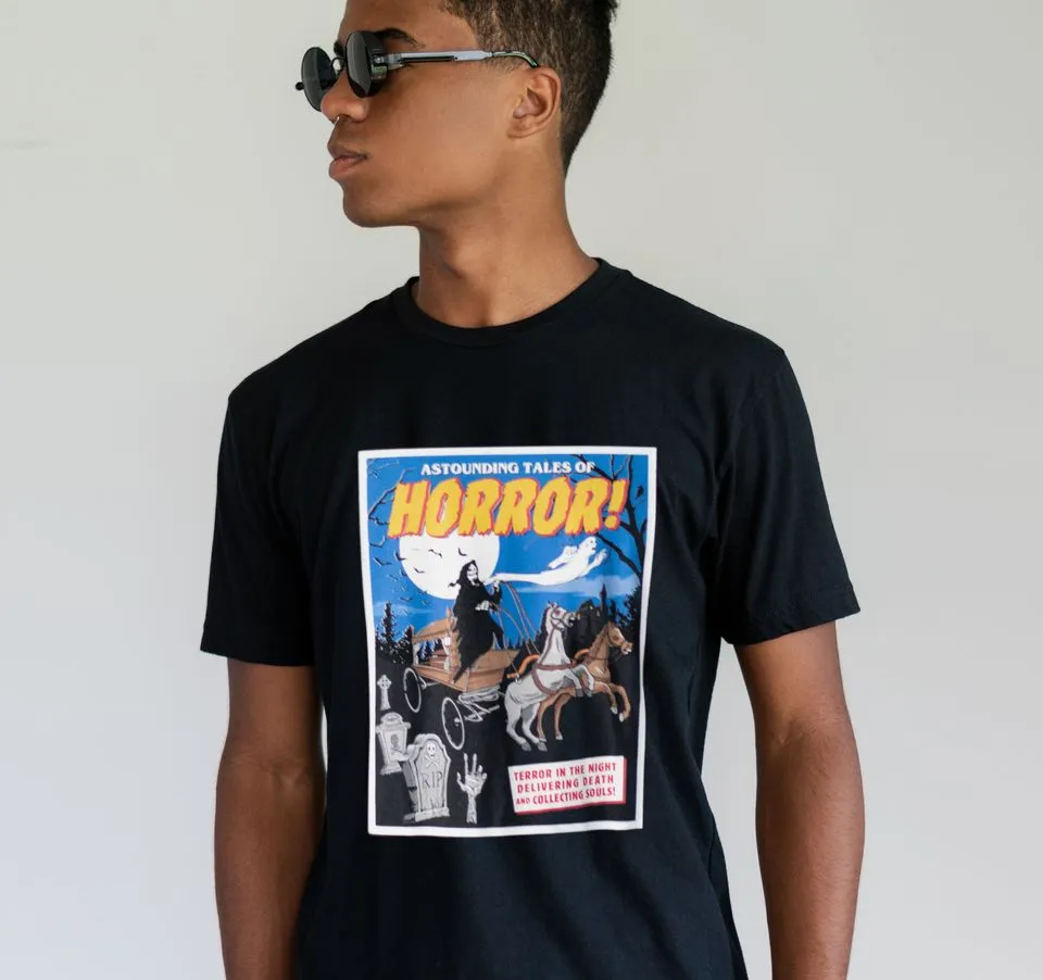 Horror Vintage Comic T-Shirt