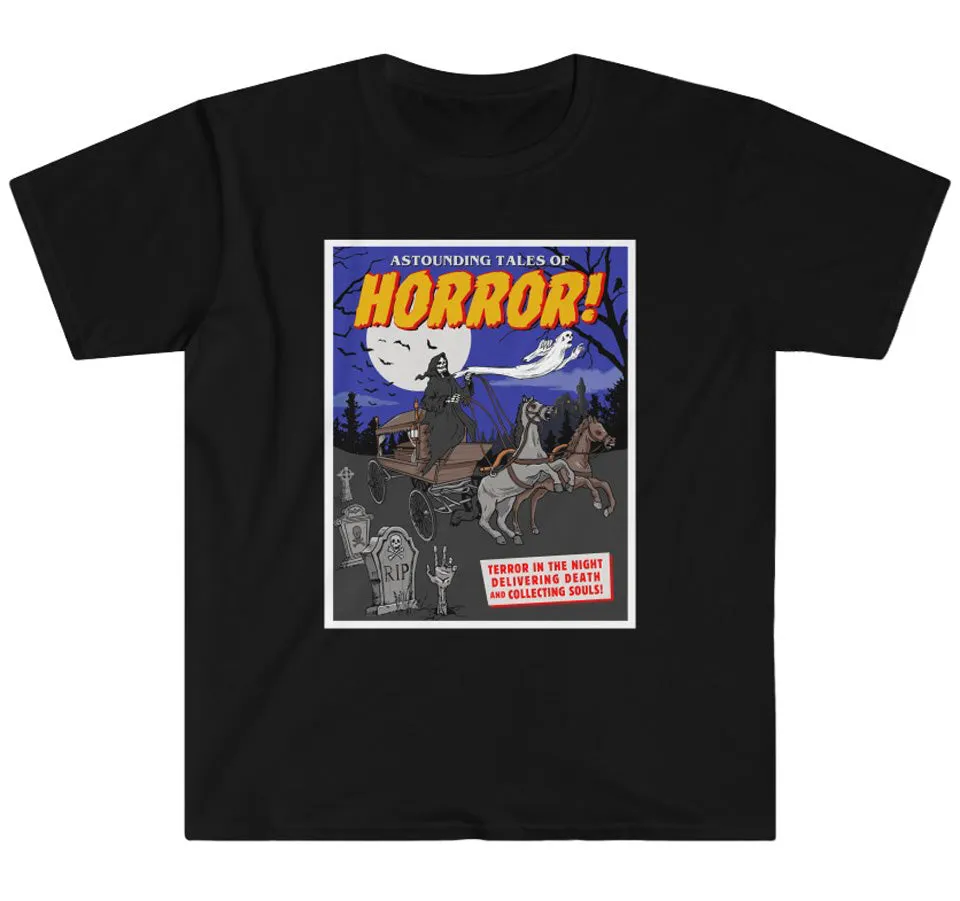 Horror Vintage Comic T-Shirt