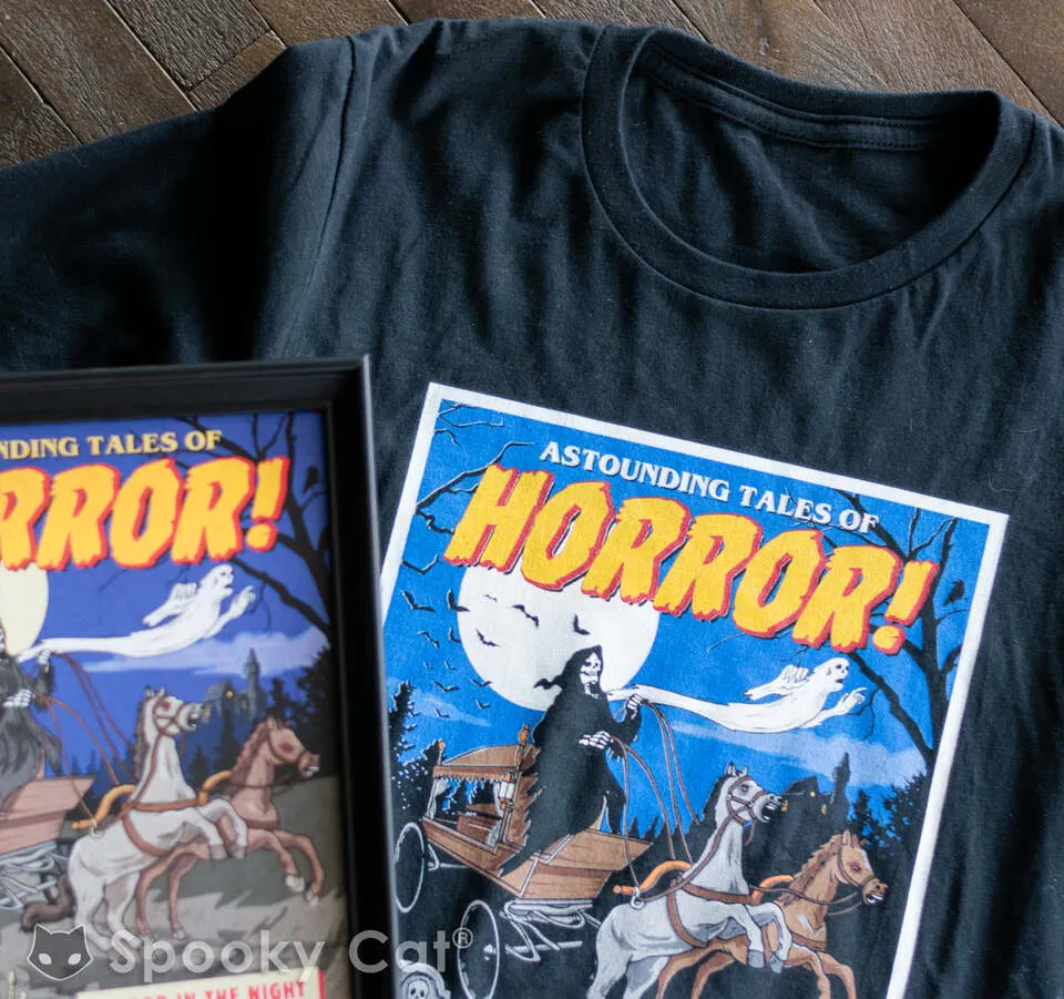 Horror Vintage Comic T-Shirt