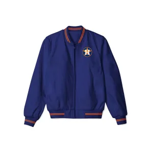 Houston Astros Navy Bomber Jacket – Sleek Lightweight Outerwear with Classic Team Logo
