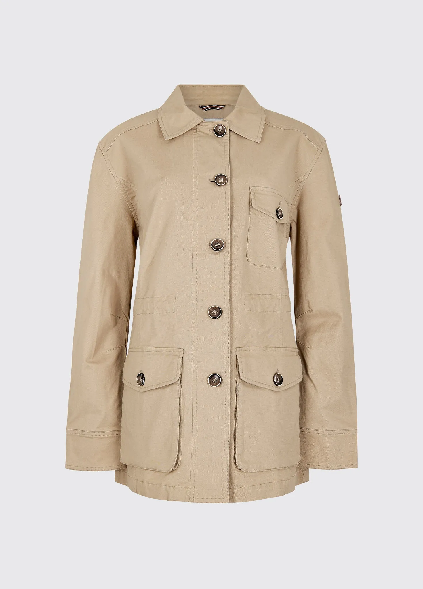 Hudson Ladies' chino field jacket - Sand