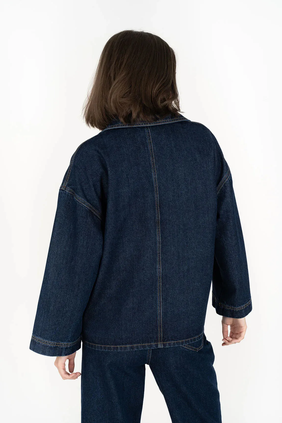 Humidity Loz Jacket | Dark Blue Denim