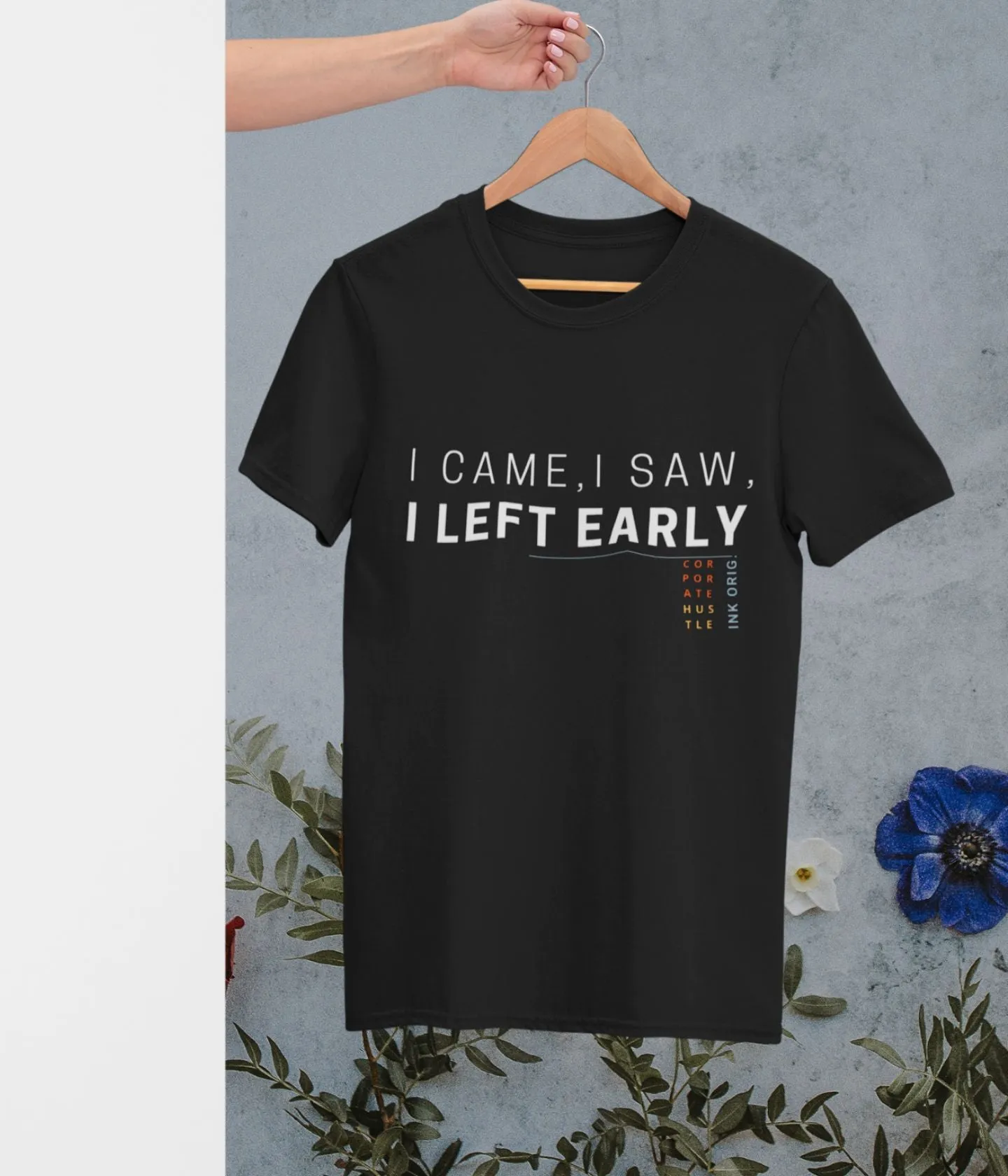 I Came, I Saw, I Left Early - Unisex Classic T-Shirt - Black