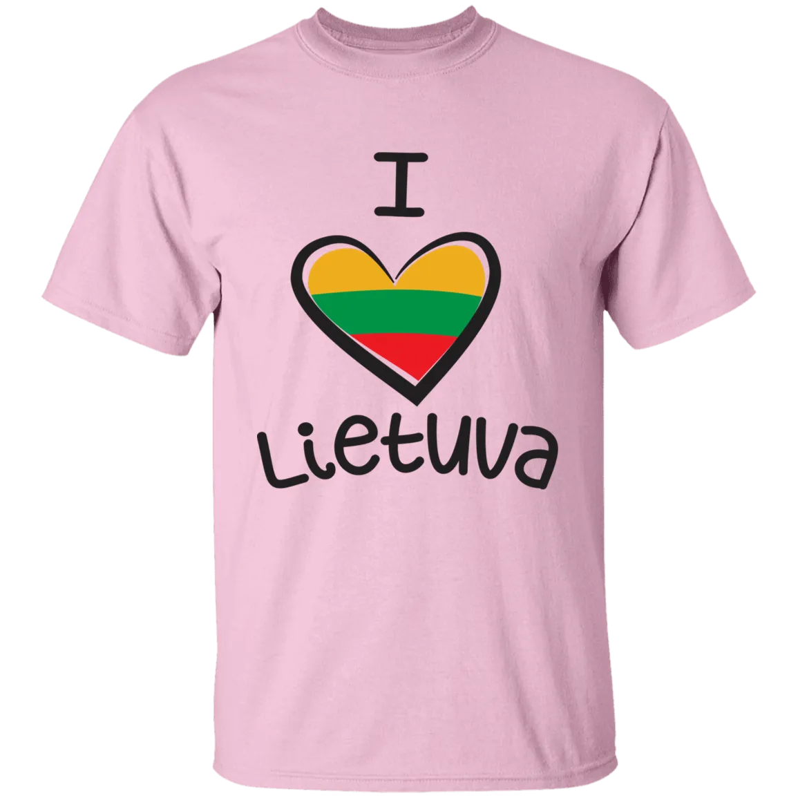I Love Lietuva - Boys/Girls Youth Classic Short Sleeve T-Shirt