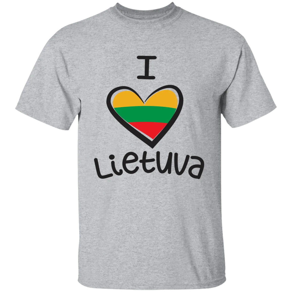 I Love Lietuva - Boys/Girls Youth Classic Short Sleeve T-Shirt
